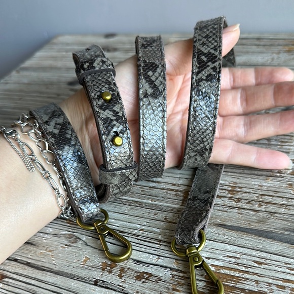 Reptile Snake Print Leash - Picture 2 of 7